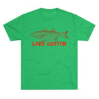 Lake Gaston Fishing Tee, Unisex Crew Neck Shirt, Summer Lake Apparel, Gift for Fishermen, Outdoor Adventure T-Shirt, Lake House Style