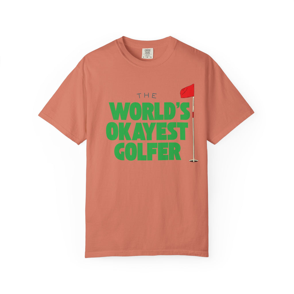 World's Okayest Golfer T-Shirt, Funny Golf Gift, Unisex Tee, Sports Apparel, Father's Day Gift, Golfer Humor