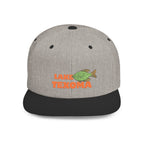Lake Texoma Fish Flat Bill Snapback Hat, Fishing Cap, Outdoor Gear, Lake House Gift, Summer Accessories, Stylish Headwear