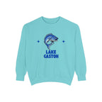 Lake Gaston Fish Design Unisex Sweatshirt | Cozy Fishing Apparel, Casual Wear, Gift for Anglers, Lake Day Outfit, Nature Lovers Sweatshirt