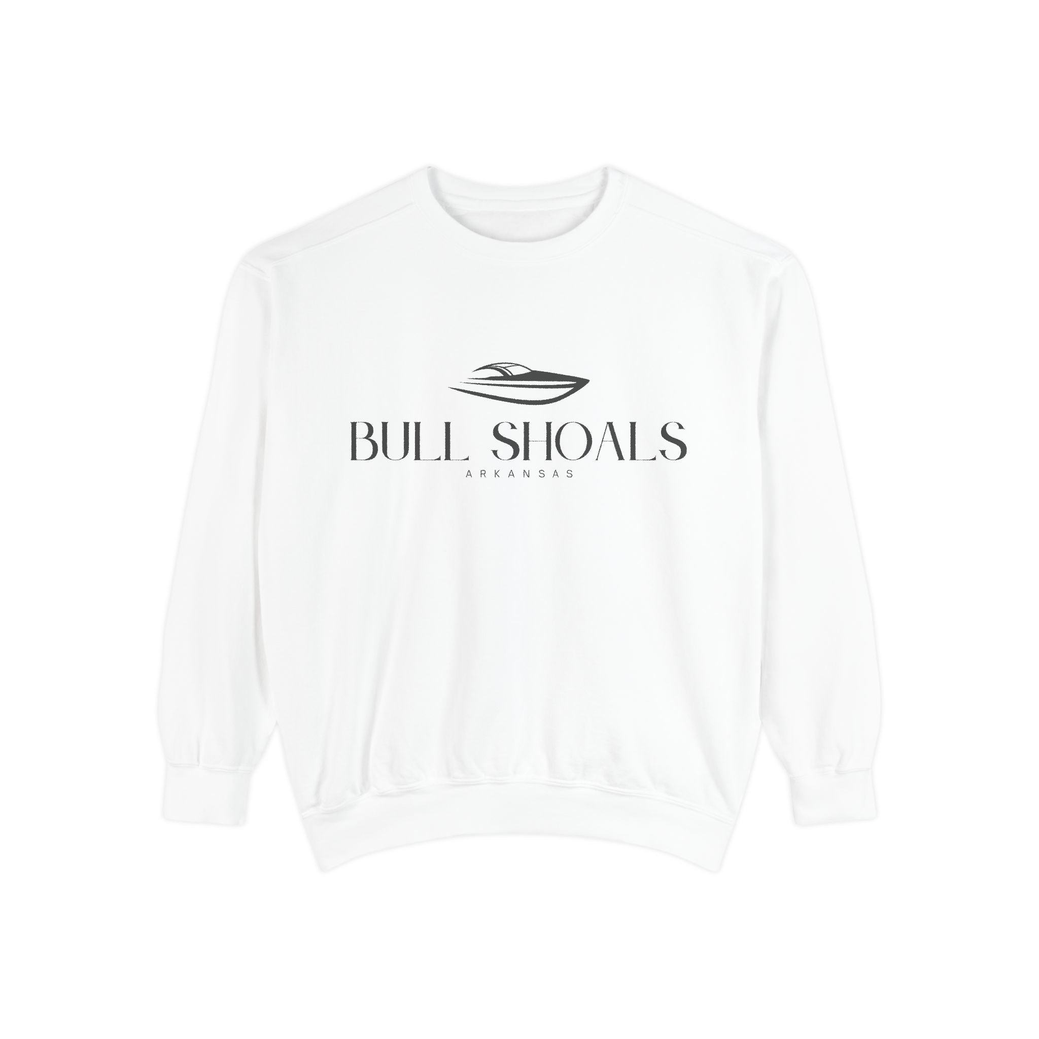 Bull Shoals Chill Vibes Sweatshirt - Unisex Garment-Dyed Style, Perfect for Lounging