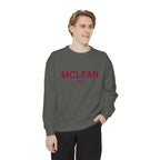 McLean Unisex Garment-Dyed Sweatshirt | Cozy Fashion, Perfect for Casual Outings, Gifts, Fall & Winter Style, Everyday Comfort