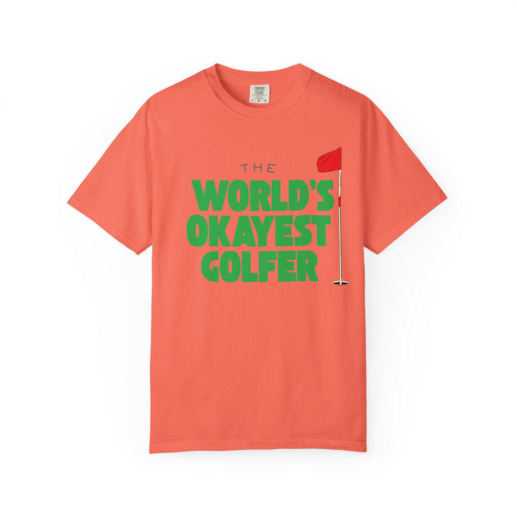 World's Okayest Golfer T-Shirt, Funny Golf Gift, Unisex Tee, Sports Apparel, Father's Day Gift, Golfer Humor