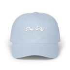 Big Sky Dad Cap, Unisex Cotton Hat, Casual Everyday Wear, Outdoor Cap