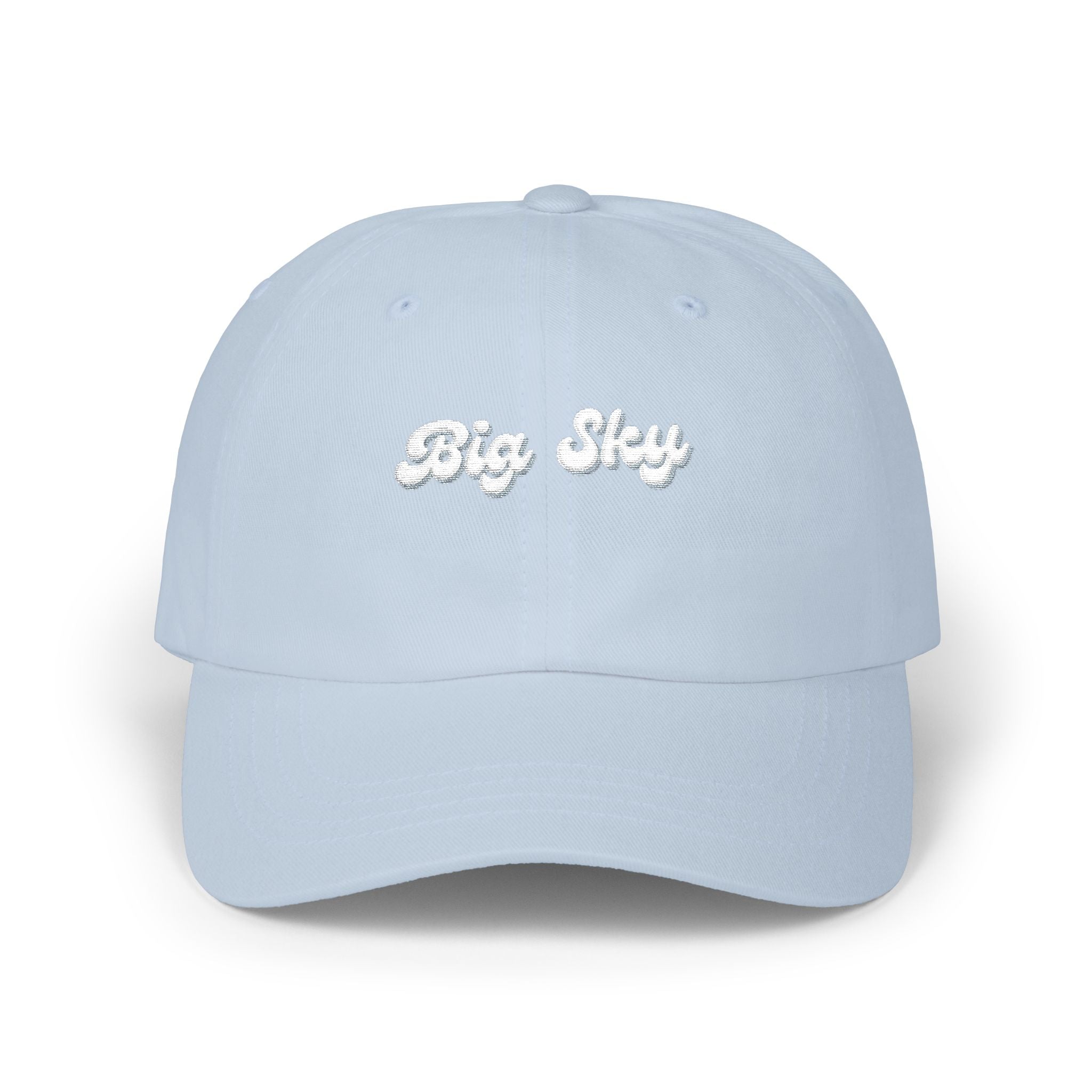 Big Sky Dad Cap, Unisex Cotton Hat, Casual Everyday Wear, Outdoor Cap