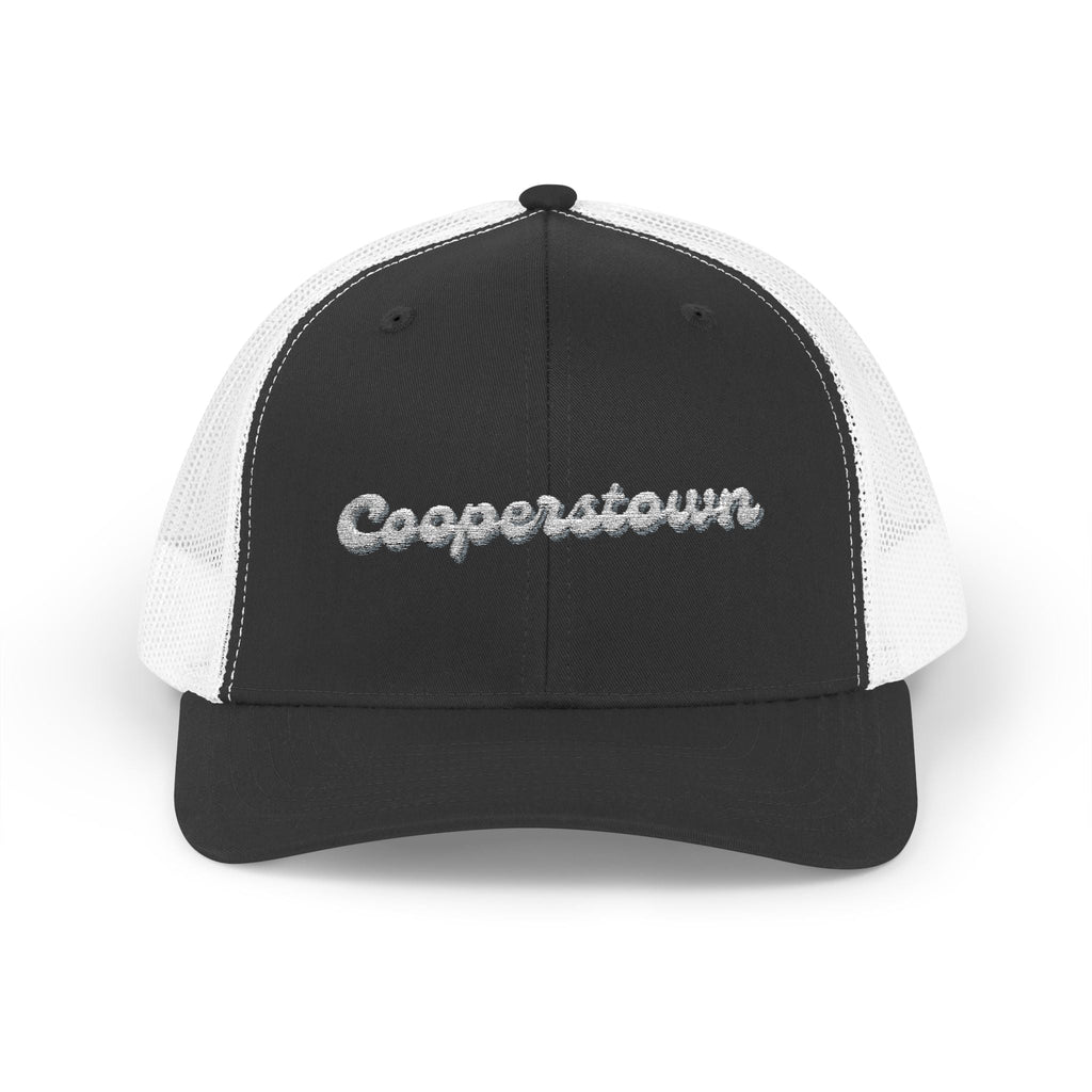 Cooperstown Sparkly Trucker Cap with Rhinestone 'Ballin' Style' Design | Trendy Snapback Hat for Fashion Lovers, Unisex Gift for Holidays