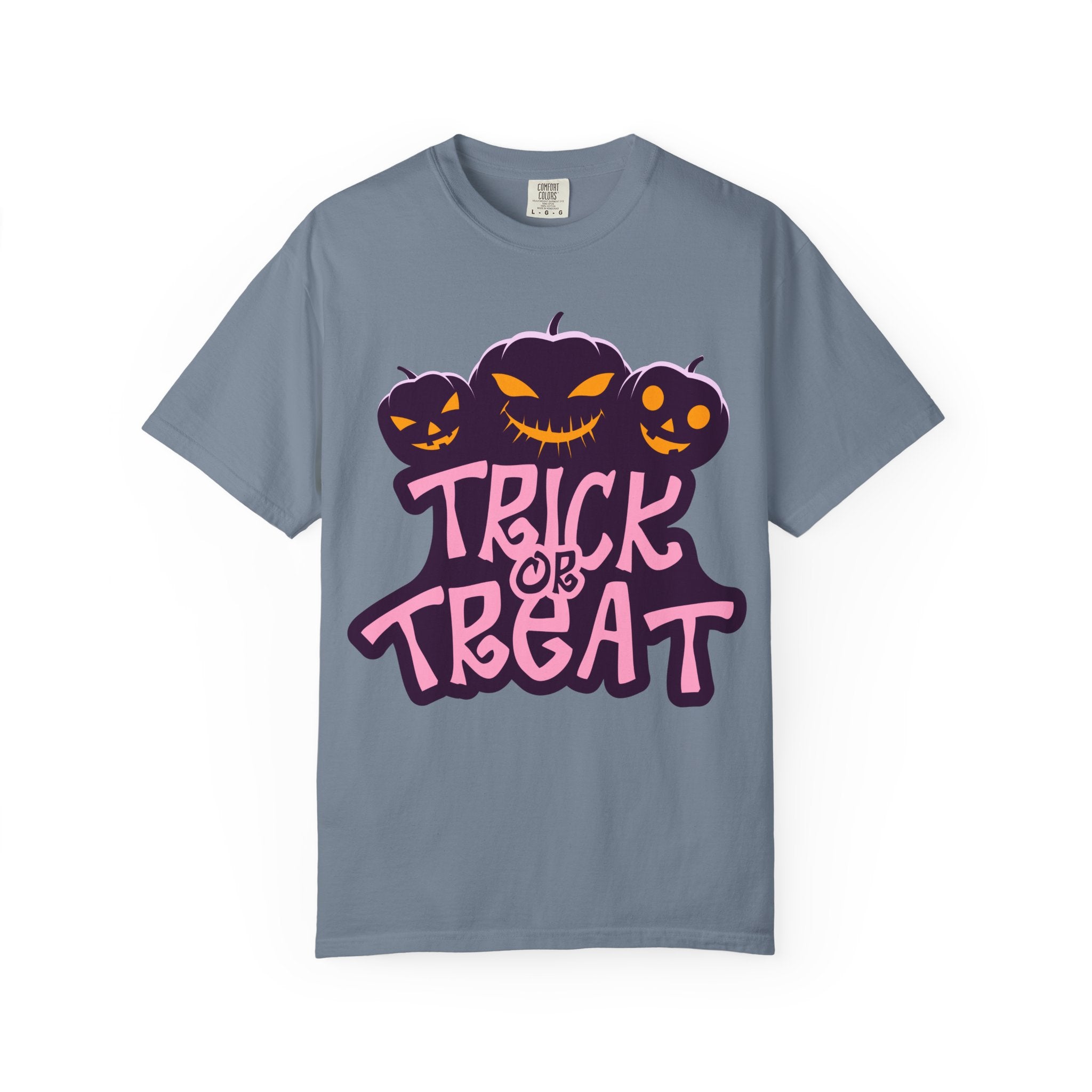 Halloween Trick or Treat T-Shirt, Unisex Halloween Tee, Spooky Autumn Shirt, Fun Costume Top, Trick or Treat Apparel