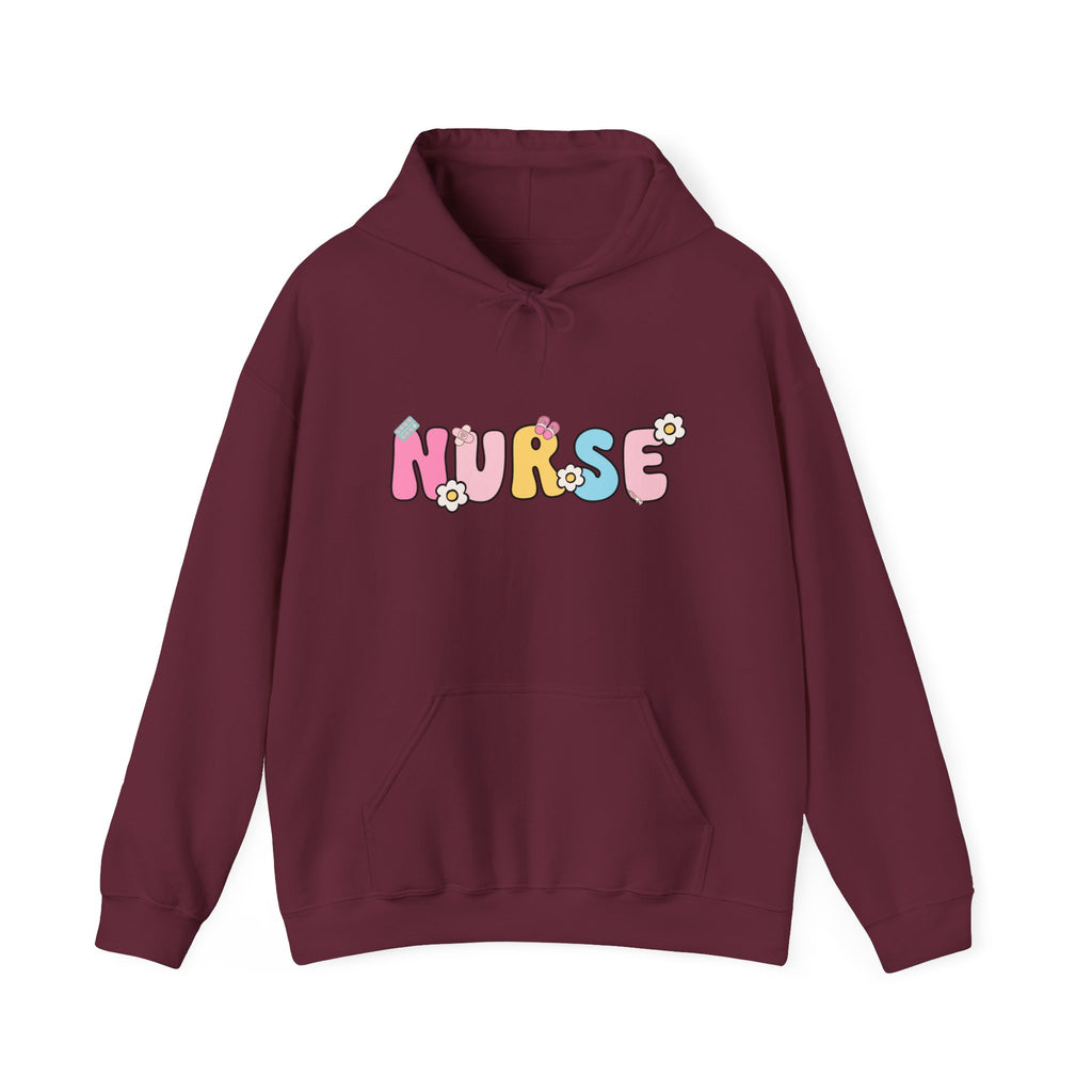 Cute Nurse Hoodie for Healthcare Workers, Cozy Sweatshirt for Nurses, Gift for Nursing Students, Healthcare Appreciation