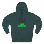Lake Hartwell Fleece Hoodie, Cozy Sweatshirt, Outdoor Adventure Wear, Unique Gift for Lake Lovers, Perfect for Fall and Winter