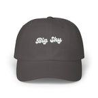 Big Sky Dad Cap, Unisex Cotton Hat, Casual Everyday Wear, Outdoor Cap