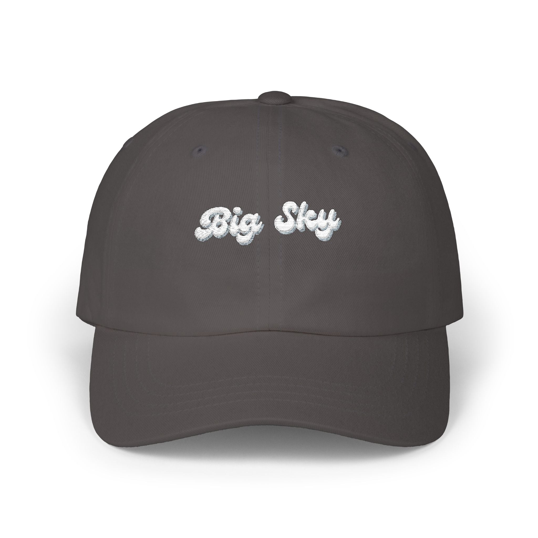 Big Sky Dad Cap, Unisex Cotton Hat, Casual Everyday Wear, Outdoor Cap