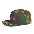McLean Stylish Flat Bill Snapback Hat with Design, Perfect for Casual Outings, Streetwear, Gifts, Festivals, Everyday Wear