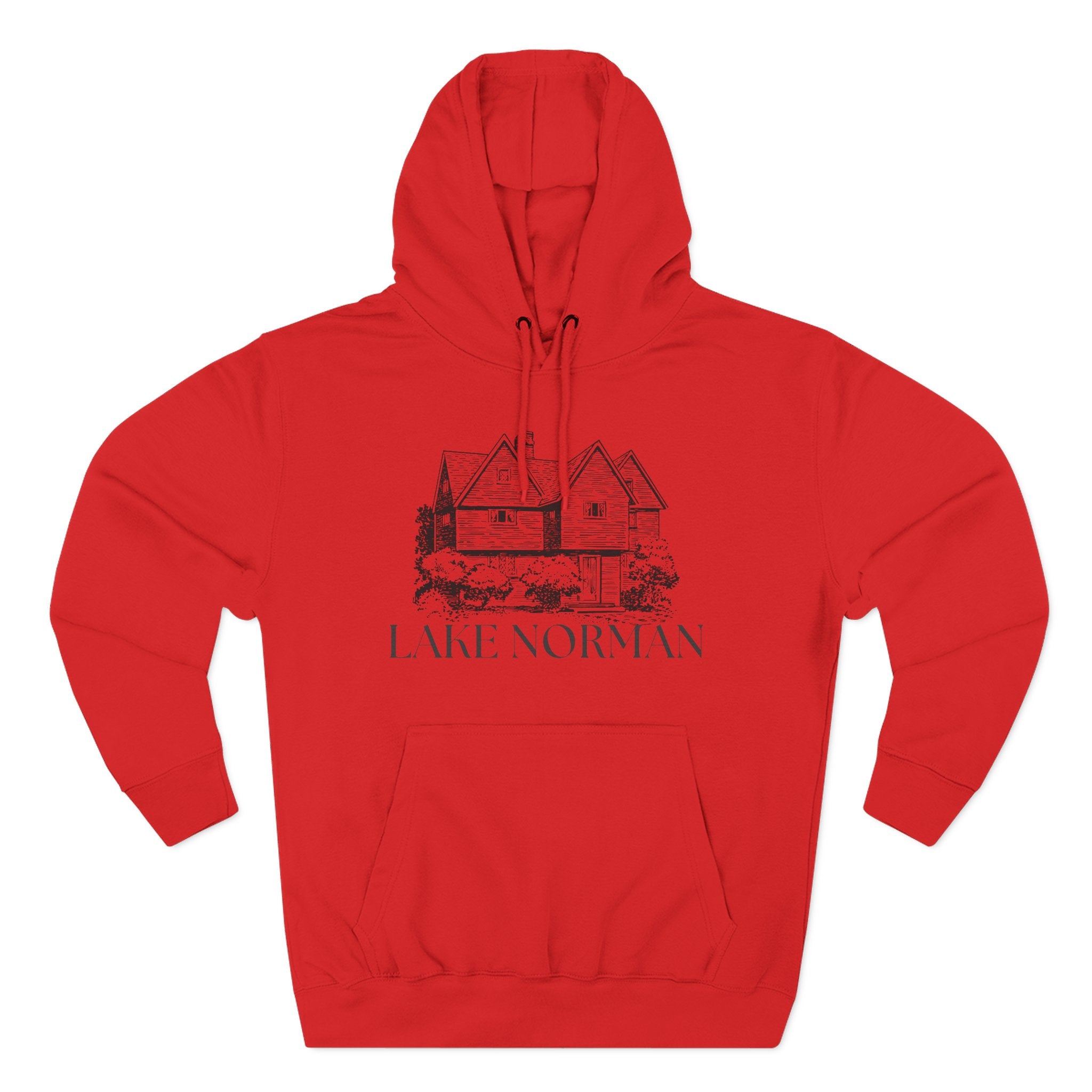 Lake Norman Hoodie, Great for Beach Trips, Lake Days, Gift for Summer Lovers, Casual Wear, Travel Essential