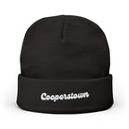Cooperstown Cozy Embroidered Knit Beanie | Winter Hat, Casual Fashion Accessory, Gift for Him/Her, Cozy Style, Outdoor Wear