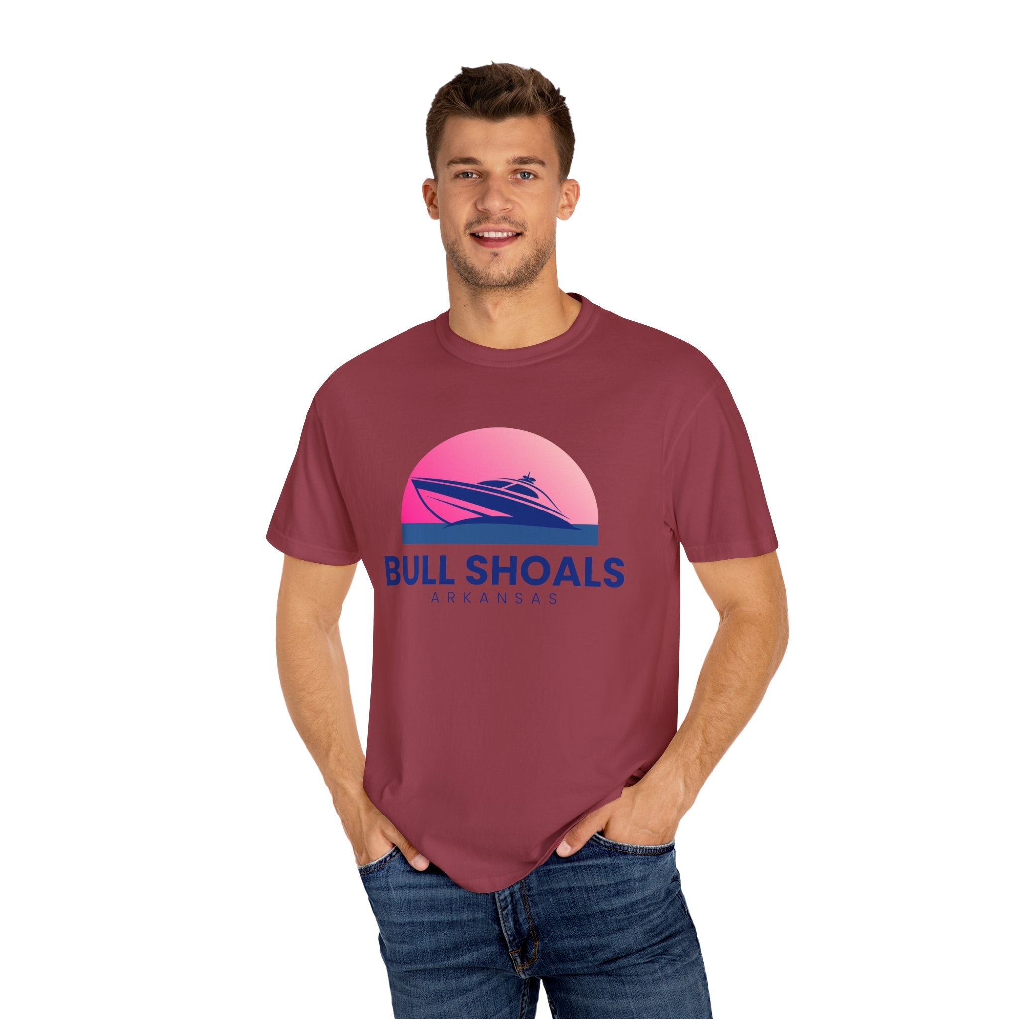 Bull Shoals Vibes, Unisex T-shirt, Casual Tee, Travel Souvenir, Vacation Top