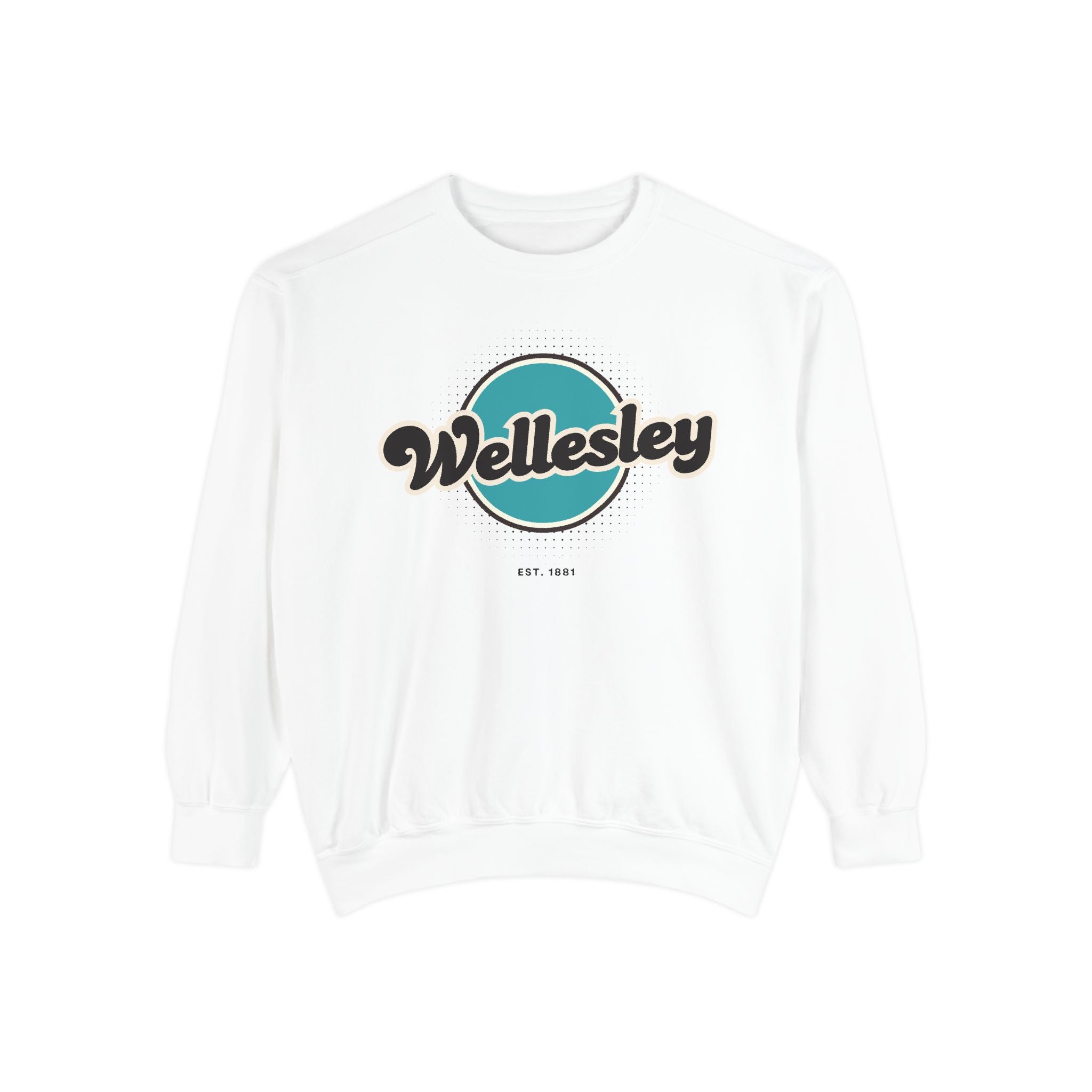 Wellesley Vintage Sweatshirt, Cozy Unisex Pullover, Retro Style, Perfect for Casual Outfits, Gift for Him or Her