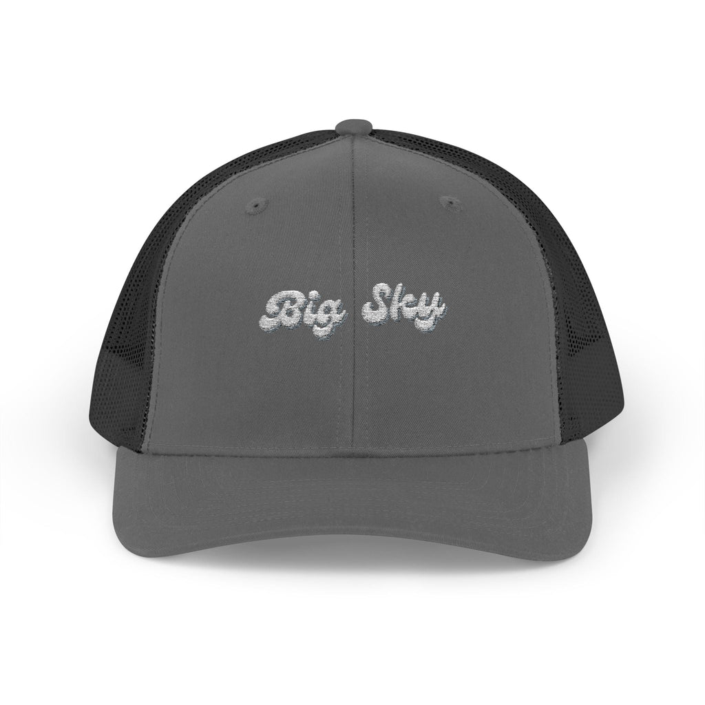 Big Sky Sparkly Trucker Cap with Rhinestone 'Ballin' Style' Design | Trendy Snapback Hat for Fashion Lovers, Unisex Gift for Holidays