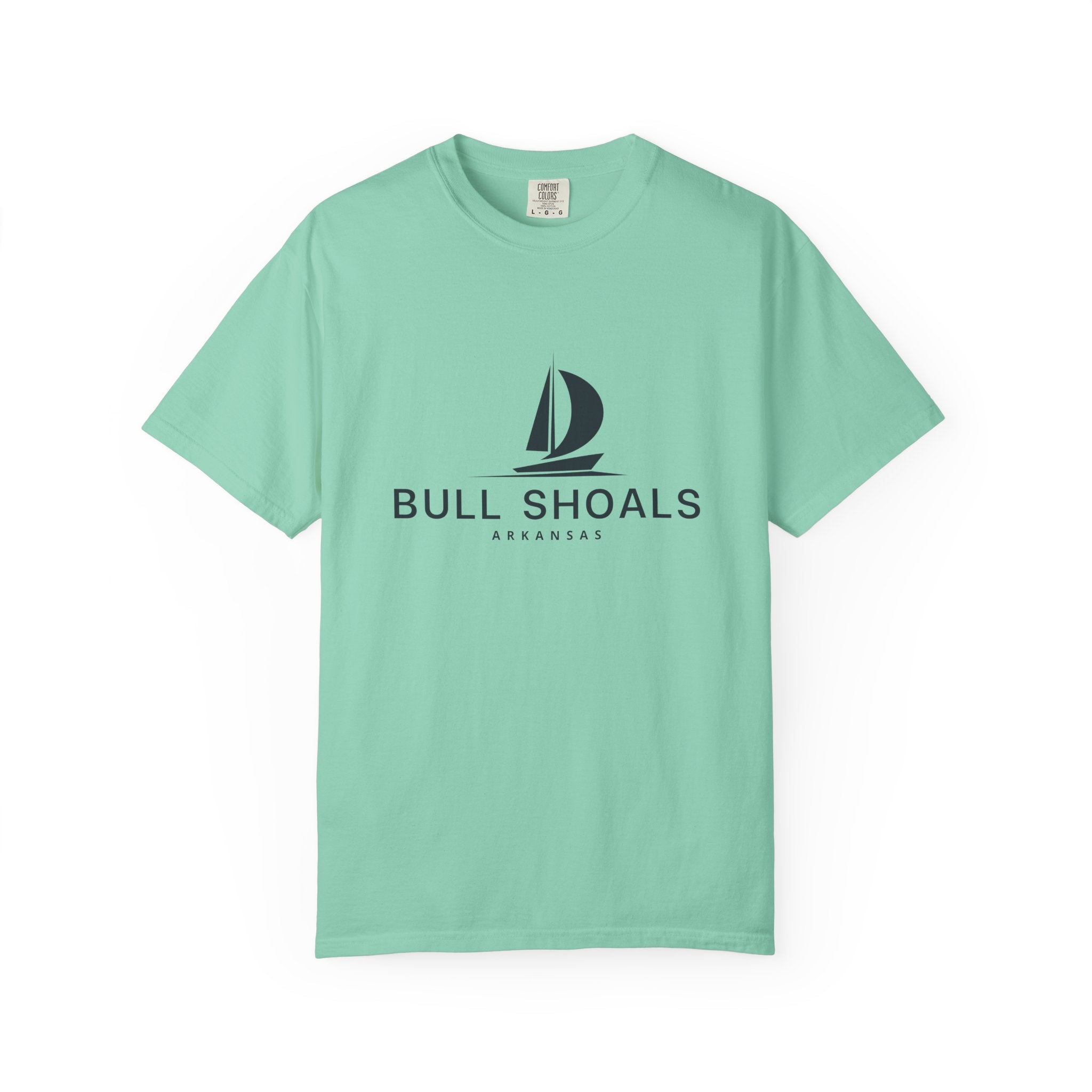 Bull Shoals - Unisex Garment-Dyed T-shirt, Casual Outfit, Gift for Nature Lovers, Vacation Essentials