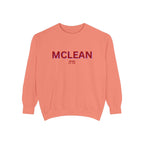 McLean Unisex Garment-Dyed Sweatshirt | Cozy Fashion, Perfect for Casual Outings, Gifts, Fall & Winter Style, Everyday Comfort