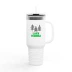 Lake Texoma Insulated Travel Mug, 40oz - Perfect for Camping, Road Trips, Gifts, Outdoor Adventures, Summer Fun