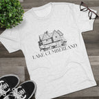 Lake Cumberland Unisex Tri-Blend Crew Tee, Casual T-Shirt, Summer Apparel, Lake House Shirt, Gift for Friends, Travel Tee