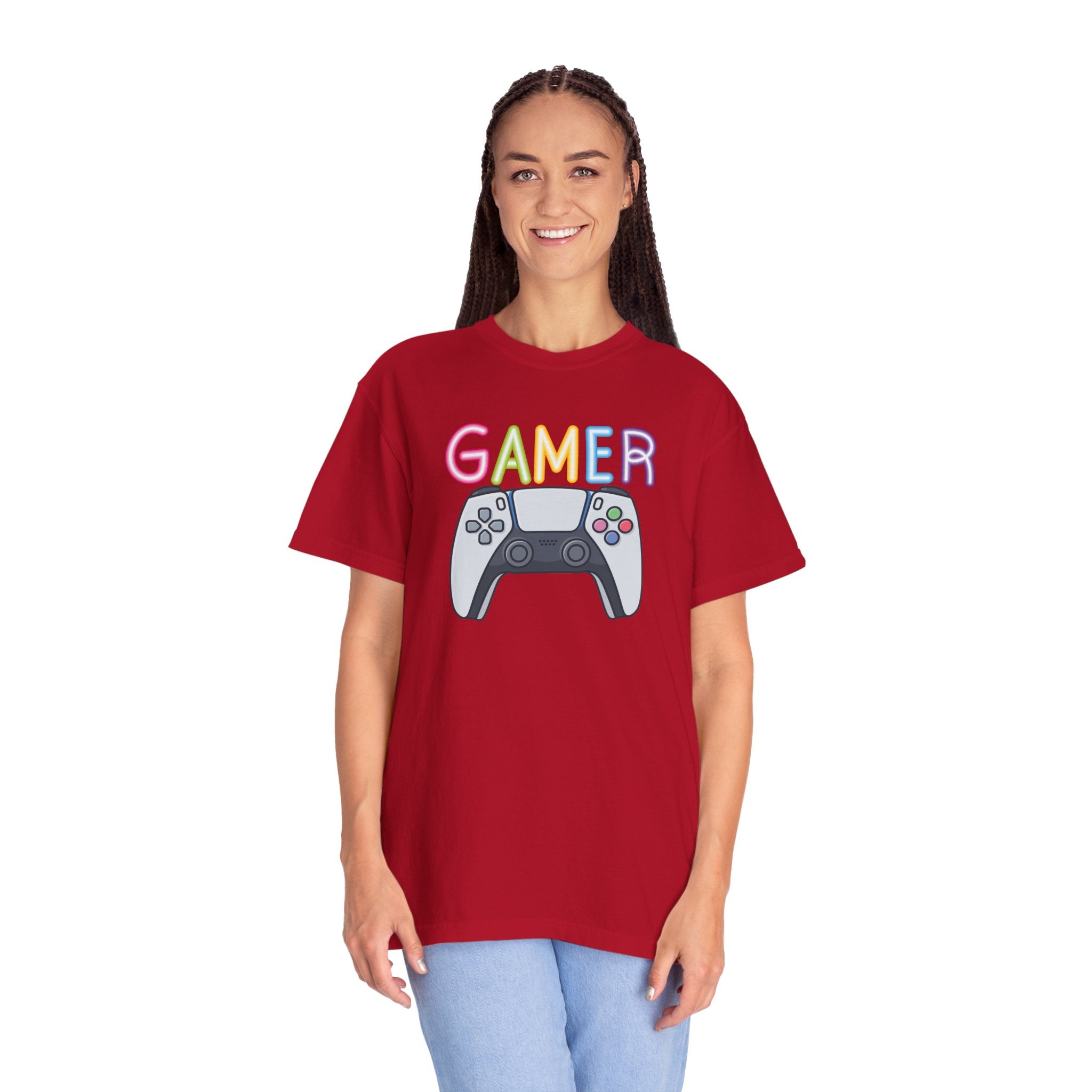 Gamer Controller Unisex Garment-Dyed T-shirt