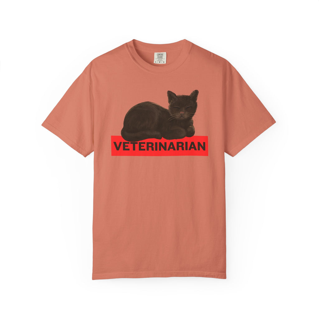 Veterinarian Cat T-Shirt, Funny Animal Lover Tee, Pet Owner Gift, Cute Vet Shirt, Unique Veterinary Apparel, Animal Rescue Shirt