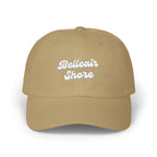 Belleair Shore Trendy Dad Cap with Custom Text, Unisex Cotton Hat, Casual Everyday Wear, Great Gift for Father's Day, Summer Accessory, Outdoor Cap