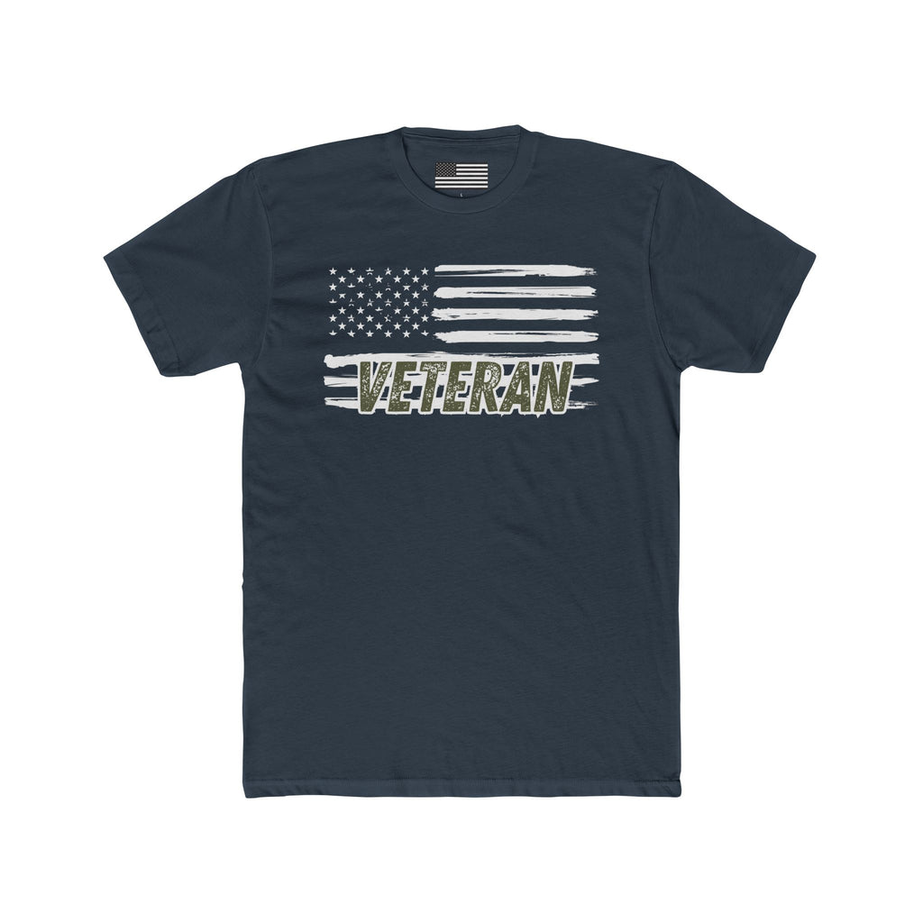 Veteran Pride Unisex Cotton Crew Tee, Military Appreciation Shirt, Gifts for Veterans, Patriotic Apparel, Memorial Day Tee, Casual Wear