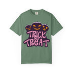 Halloween Trick or Treat T-Shirt, Unisex Halloween Tee, Spooky Autumn Shirt, Fun Costume Top, Trick or Treat Apparel