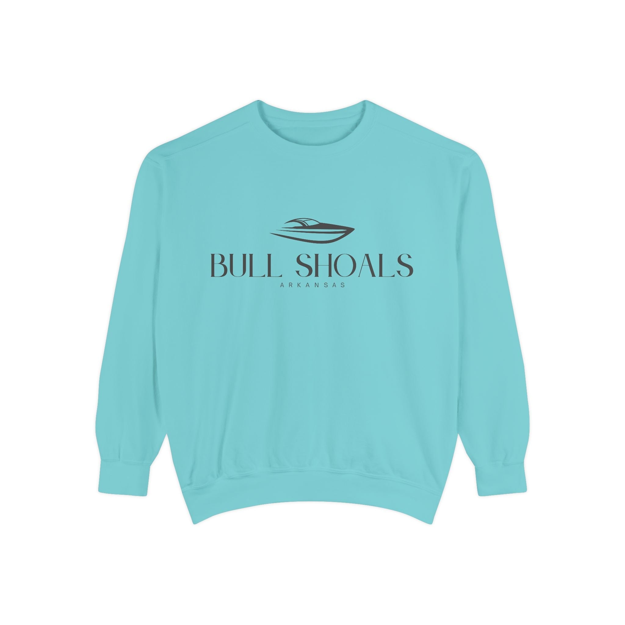 Bull Shoals Chill Vibes Sweatshirt - Unisex Garment-Dyed Style, Perfect for Lounging