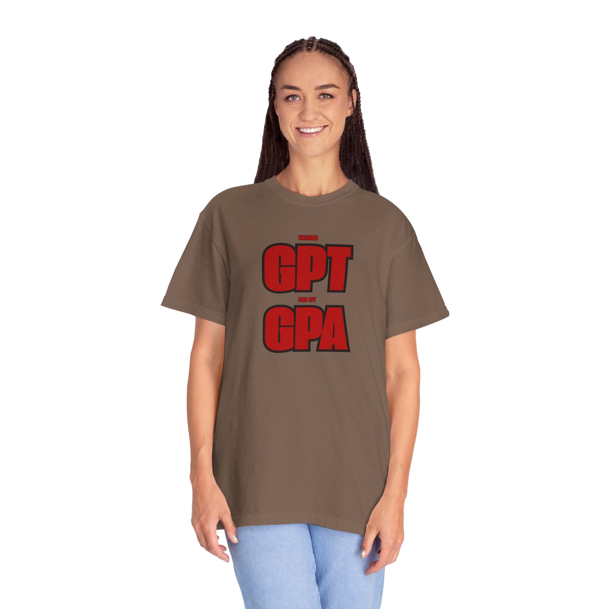 GPT for My GPA Unisex T-Shirt, Funny Shirt, Graduation Gift, Student Apparel, College Humor Tee