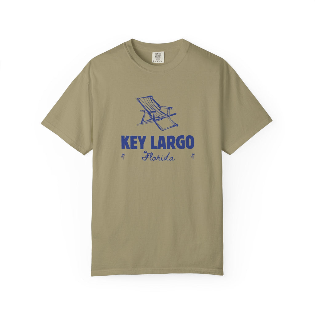 Key Largo - Unisex Garment-Dyed T-shirt, Casual Outfit, Gift for Nature Lovers, Vacation Essentials