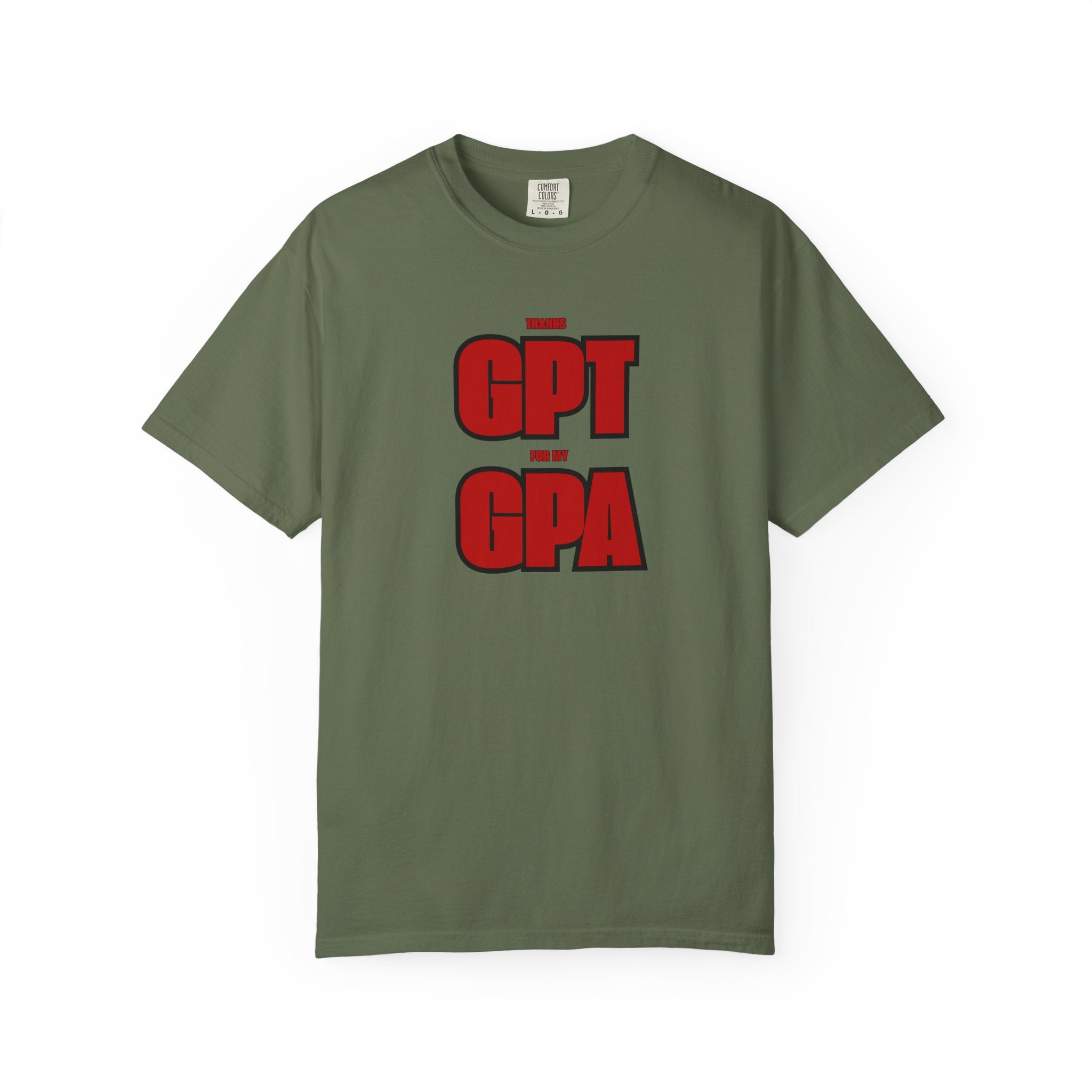GPT for My GPA Unisex T-Shirt, Funny Shirt, Graduation Gift, Student Apparel, College Humor Tee