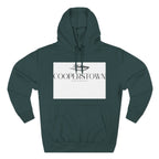 Cooperstown Stylish Three-Panel Fleece Hoodie for Cozy Days, Casual Wear, Warm Layering, Gift for Him or Her