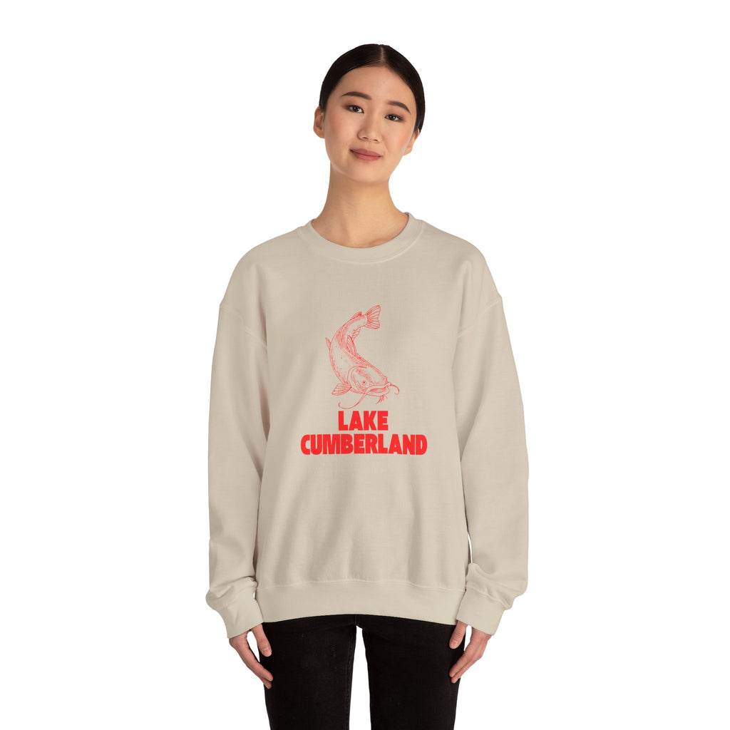 Lake Cumberland Fishing Sweatshirt, Cozy Crewneck, Perfect for Outdoorsy Lovers, Casual Wear, Gift for Nature Enthusiasts, Lake Life Apparel