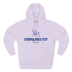 Everglades City Inspired Fleece Hoodie, Casual Wear, Relaxation, Gift for Autumn Lovers, Travel Essential