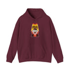 Colorful Vampire-Themed Unisex Hoodie, Perfect for Halloween, Cozy Casual Wear, Birthday Gift, Statement Piece, Fun Design