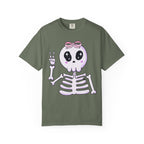 Halloween Unisex T-shirt, Spooky Skeleton Tee, Cute Halloween Shirt, Halloween Costume, Halloween Party Top