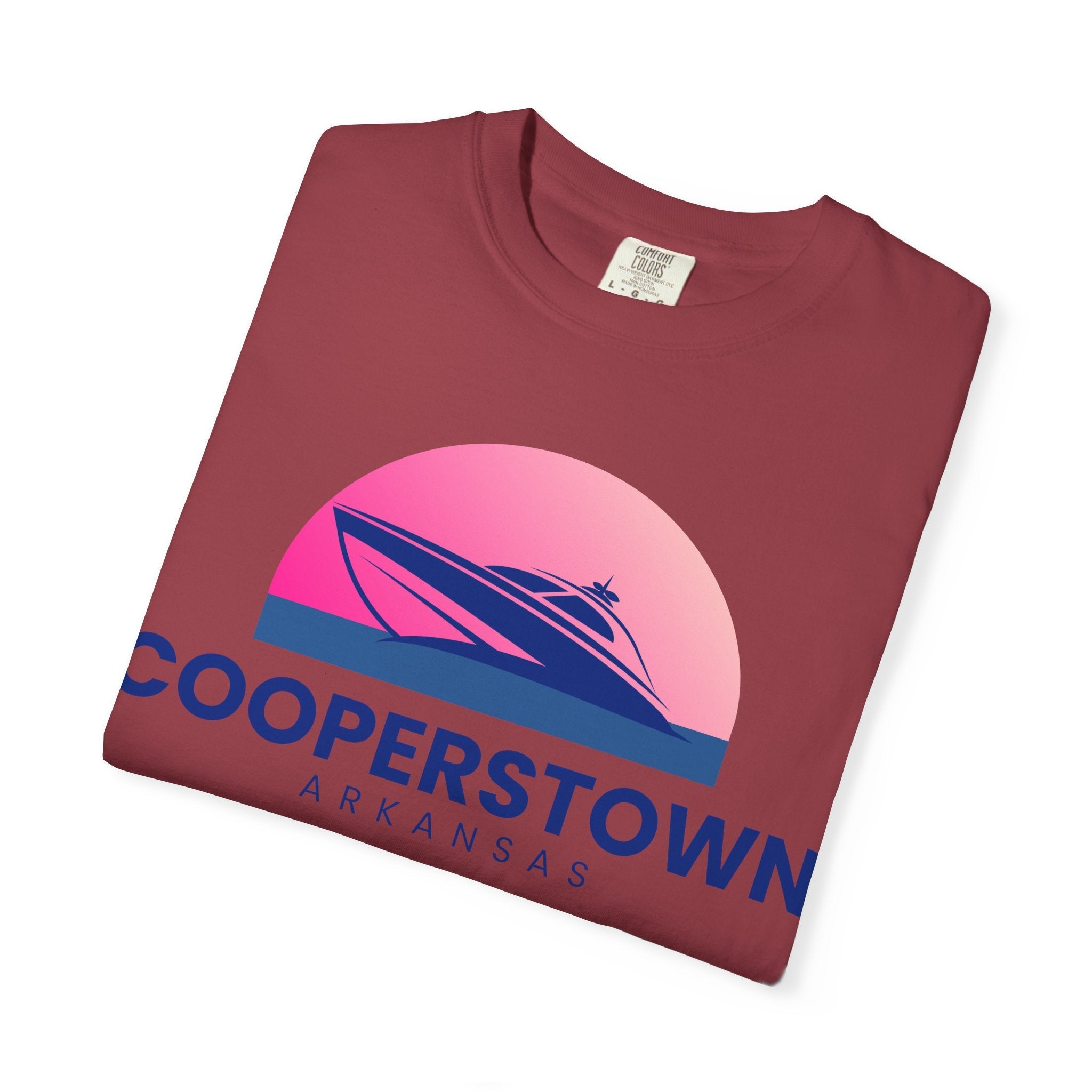 Cooperstown Vibes, Unisex T-shirt, Casual Tee, Travel Souvenir, Vacation Top