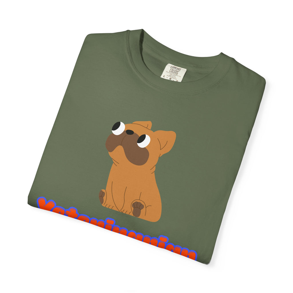 Cute Dog Graphic T-shirt | Unisex Pet Lover Tee | Chill Vibes | Gifts for Animal Lovers, Dog Owners, Birthday, Casual Wear