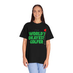 World's Okayest Golfer T-Shirt, Funny Golf Gift, Unisex Tee, Sports Apparel, Father's Day Gift, Golfer Humor