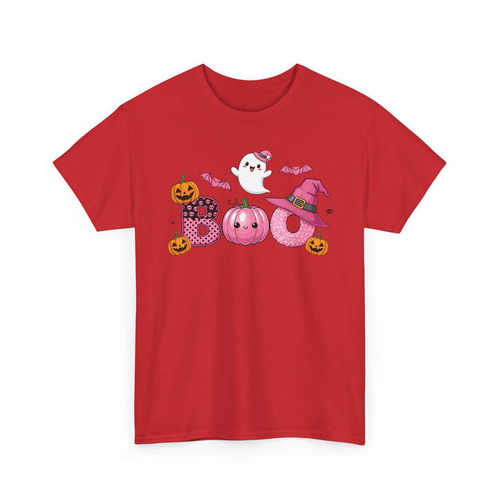 Halloween Ghostly Boo Tee, Unisex Halloween T-Shirt, Trick or Treat Shirt, Spooky Season Apparel, Cute Halloween Gift