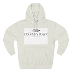 Cooperstown Stylish Three-Panel Fleece Hoodie for Cozy Days, Casual Wear, Warm Layering, Gift for Him or Her
