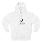 Plymouth Inspired Fleece Hoodie, Casual Wear, Relaxation, Gift for Autumn Lovers, Travel Essential