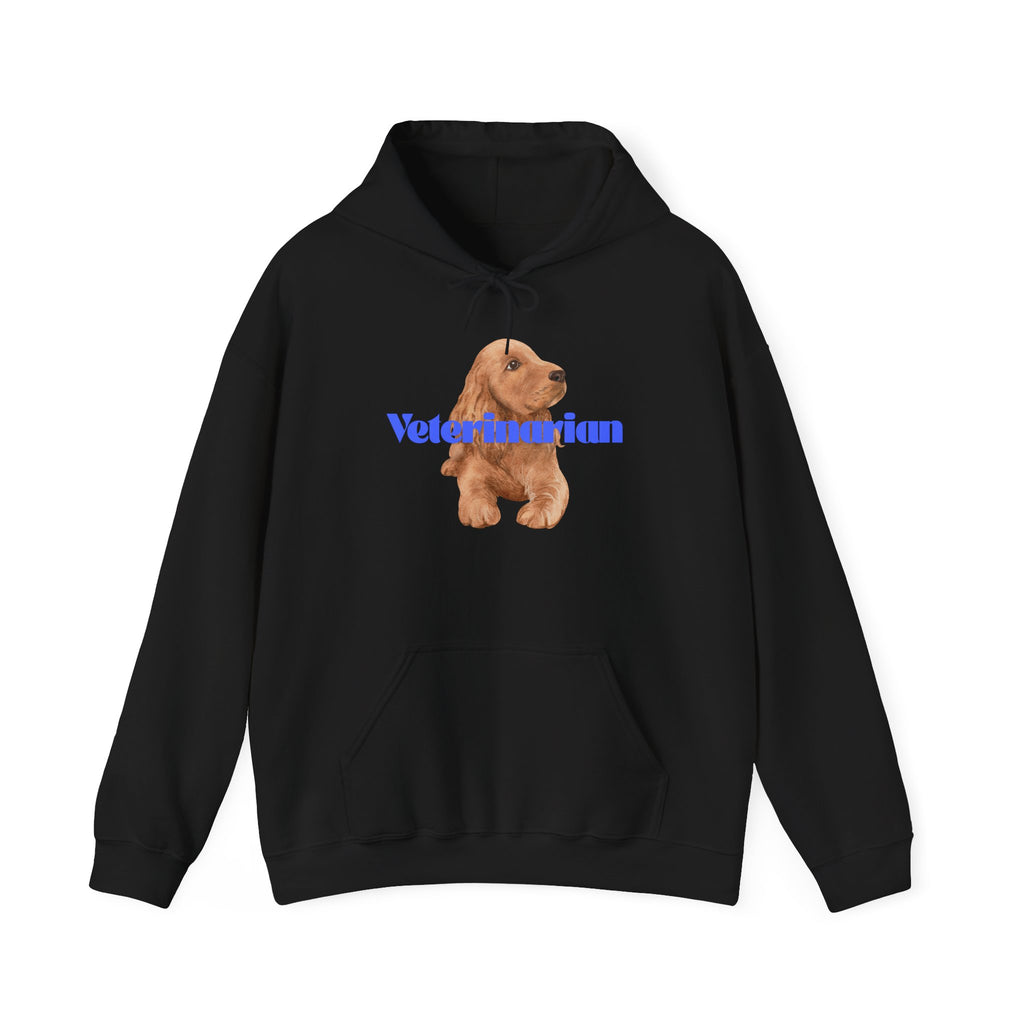 Veterinarian Dog Lover Hoodie, Pet Owner Gift, Animal Lover Sweatshirt, Cute Animal Appreciation, Cozy Unisex Pullover