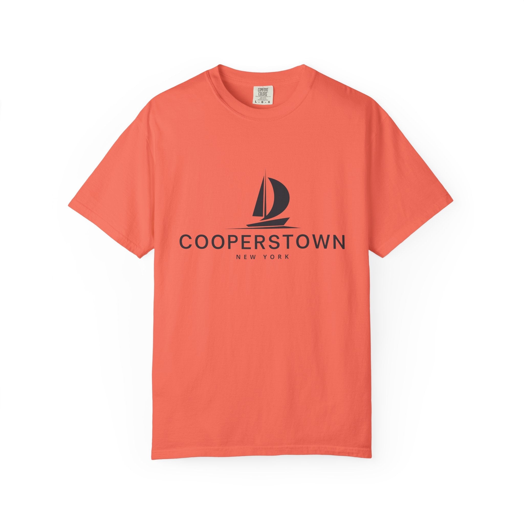 Cooperstown - Unisex Garment-Dyed T-shirt, Casual Outfit, Gift for Nature Lovers, Vacation Essentials