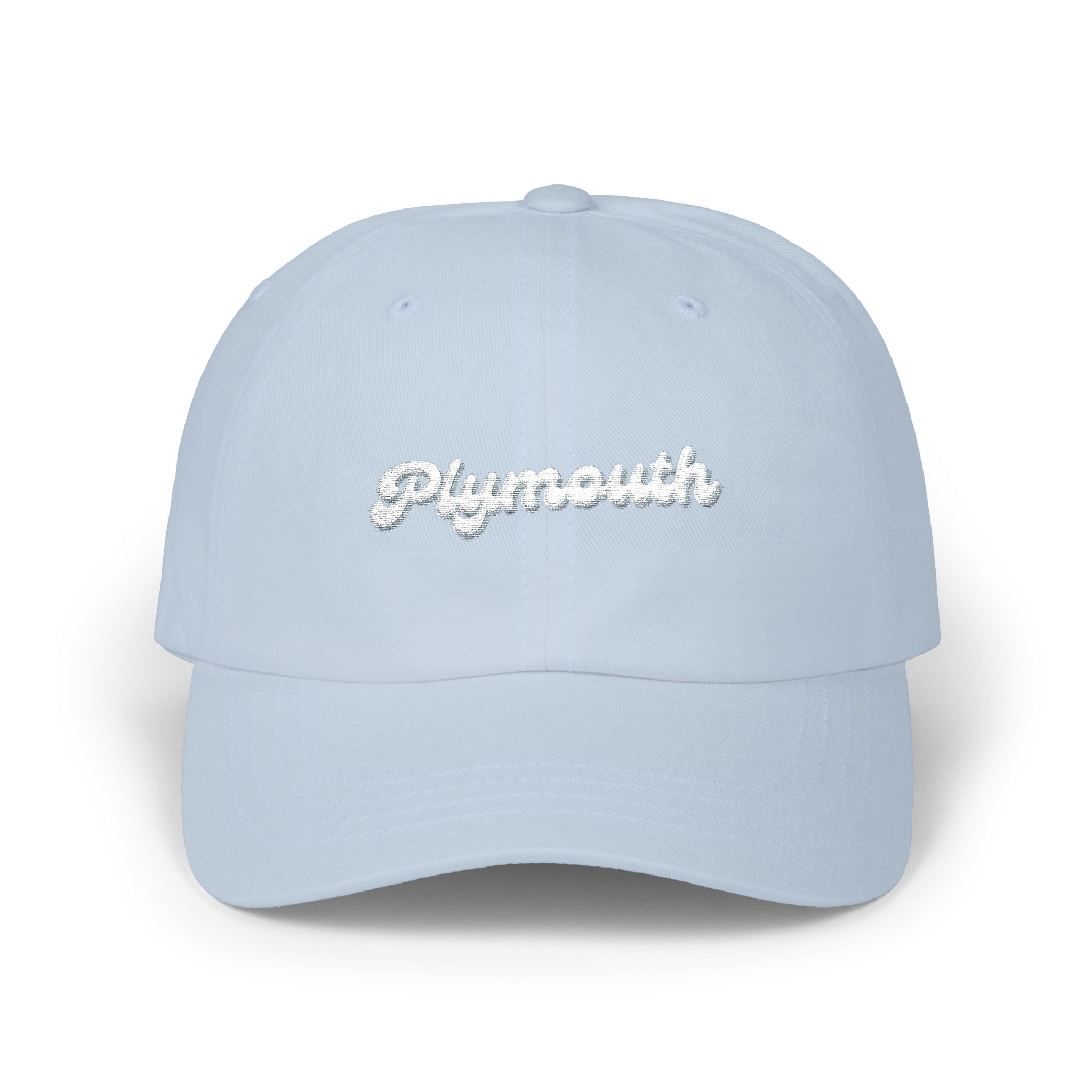 Plymouth Dad Cap, Unisex Cotton Hat, Casual Everyday Wear, Outdoor Cap