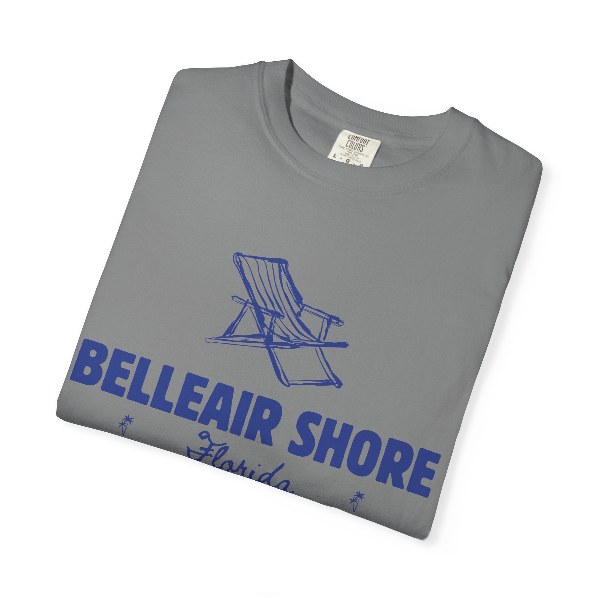 Belleair Shore - Unisex Garment-Dyed T-shirt, Casual Outfit, Gift for Nature Lovers, Vacation Essentials