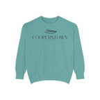 Cooperstown Chill Vibes Sweatshirt - Unisex Garment-Dyed Style, Perfect for Lounging